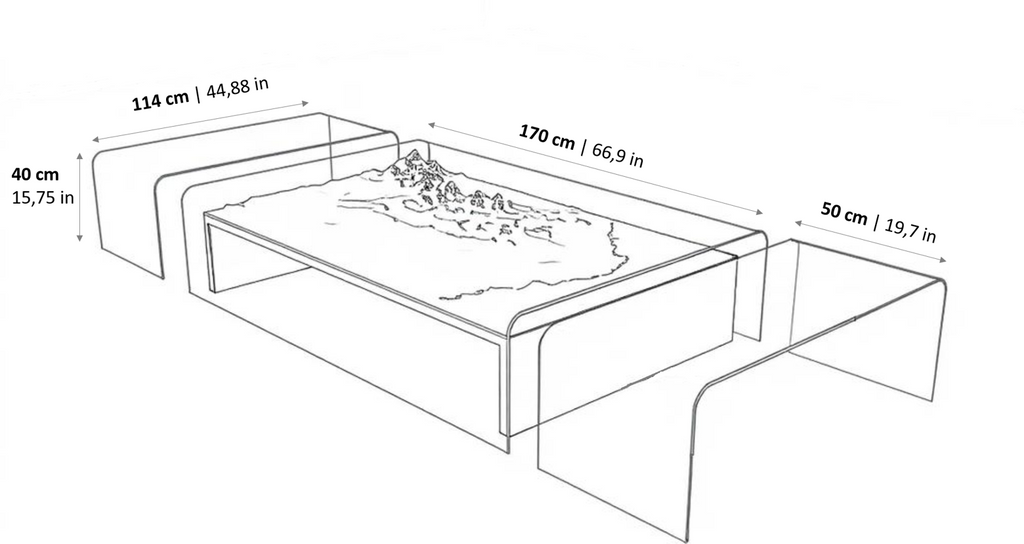 ALPES COFFEE TABLE
