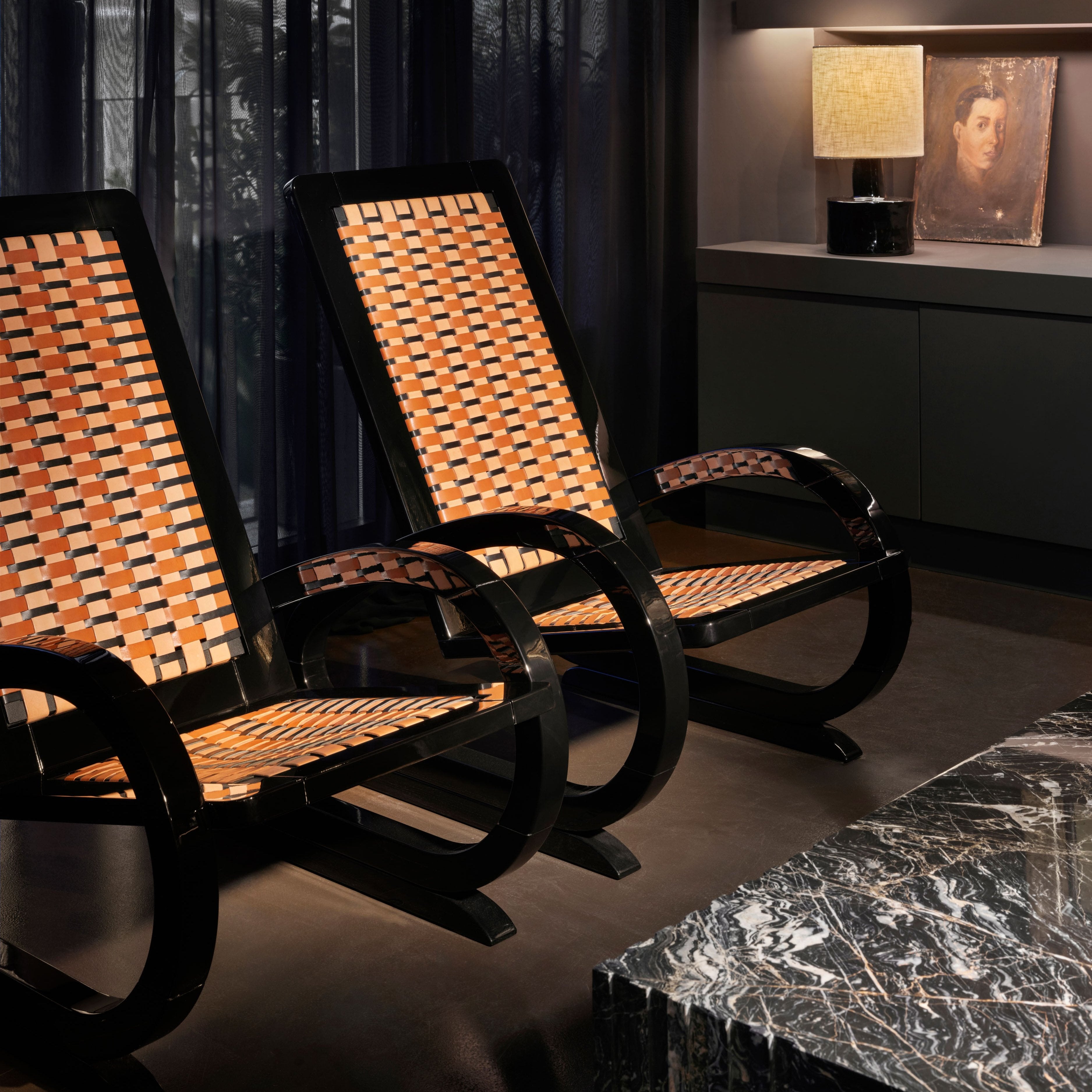 PARMA ARMCHAIR - LACQUERED
