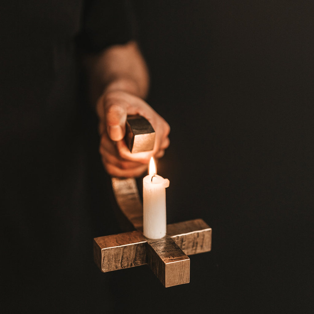 FORGE CANDLESTICK