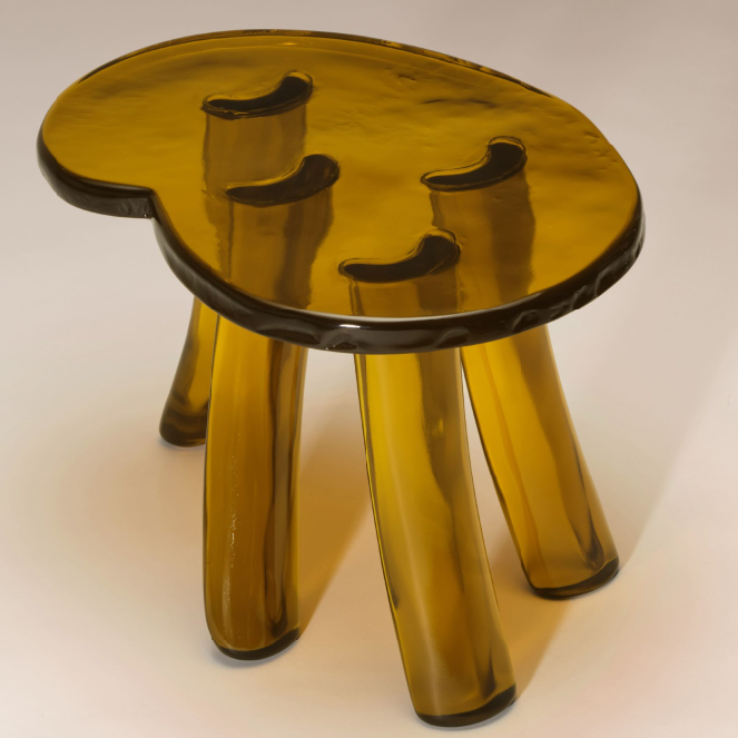 LUNG 2.0 HONEY SIDE TABLE