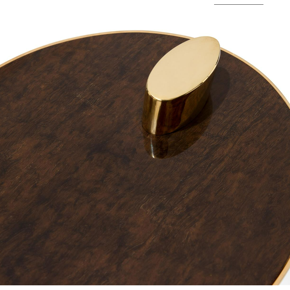 SURF COCKTAIL TABLE POLISHED NATURAL BRONZE