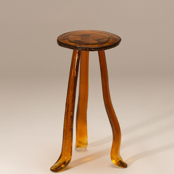 LUNG 1.0 BROWN SIDE TABLE