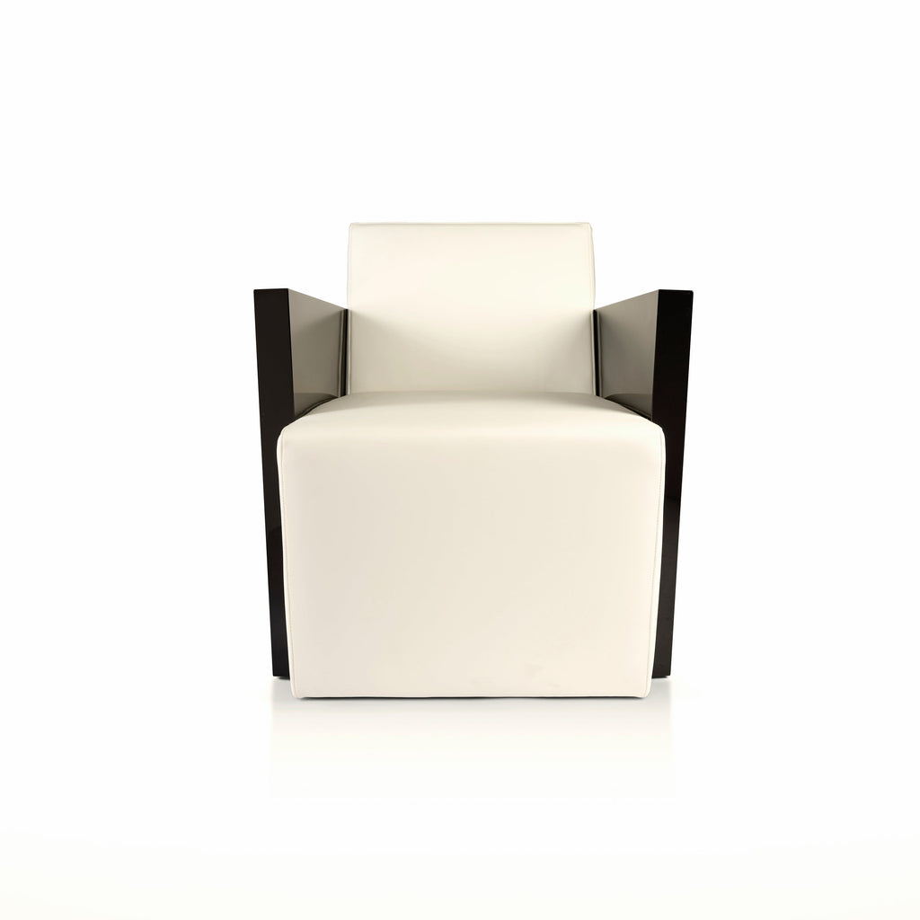ISTANBUL GLAM ARMCHAIR - WHITE FABRIC