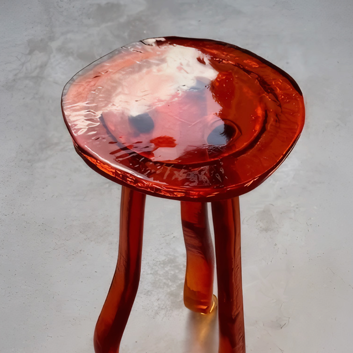 LUNG 1.0 AMBER SIDE TABLE