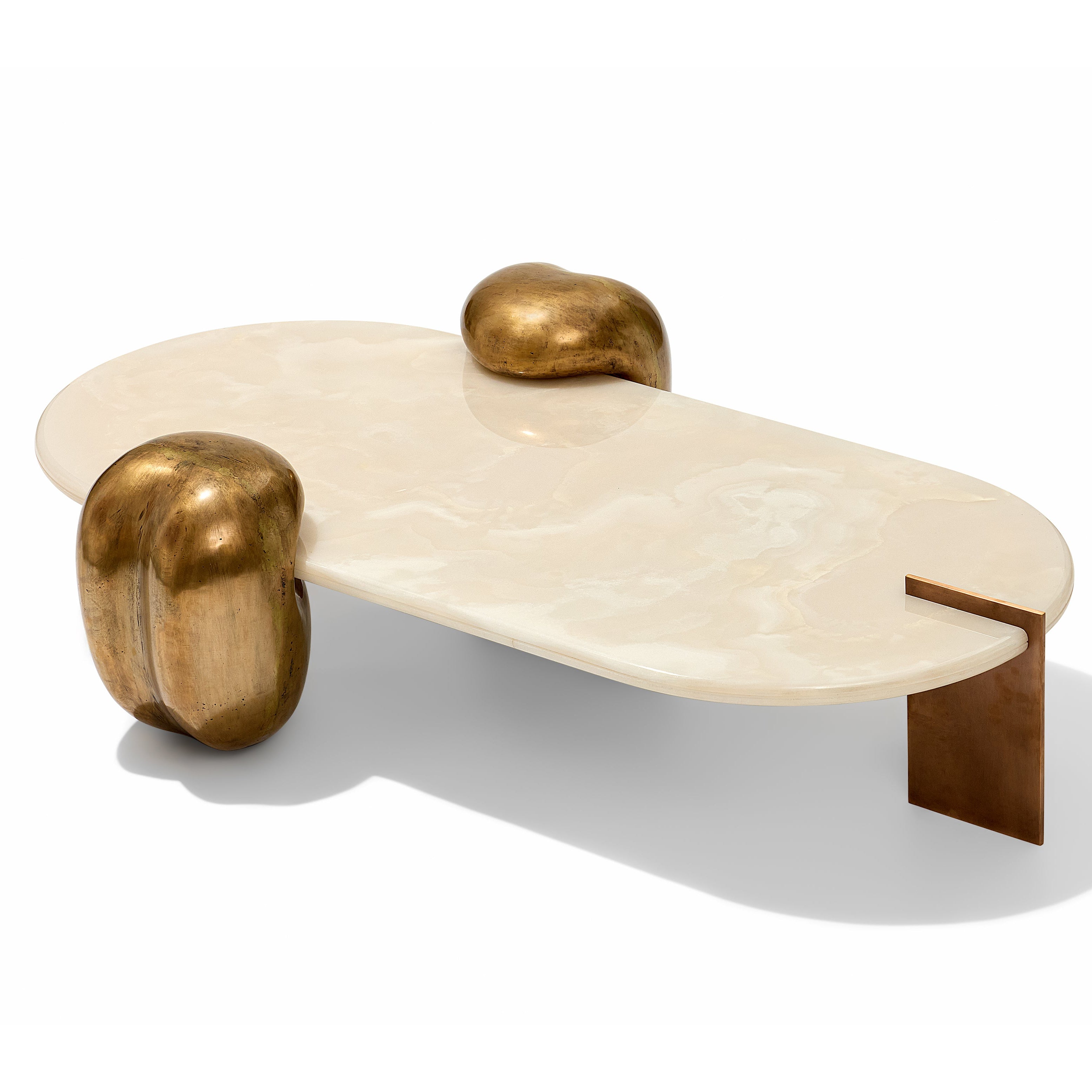 CANDY ELIPTICAL COFFEE TABLE