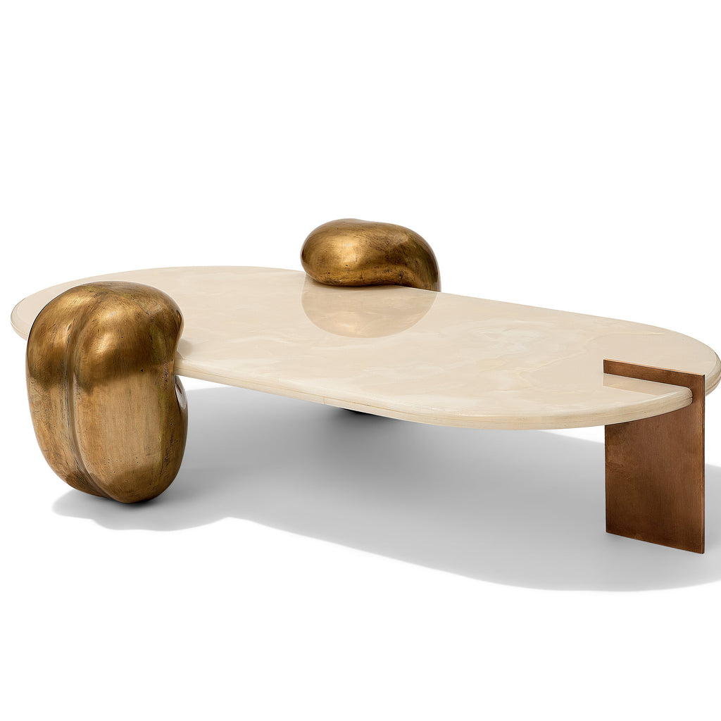 CANDY ELIPTICAL COFFEE TABLE