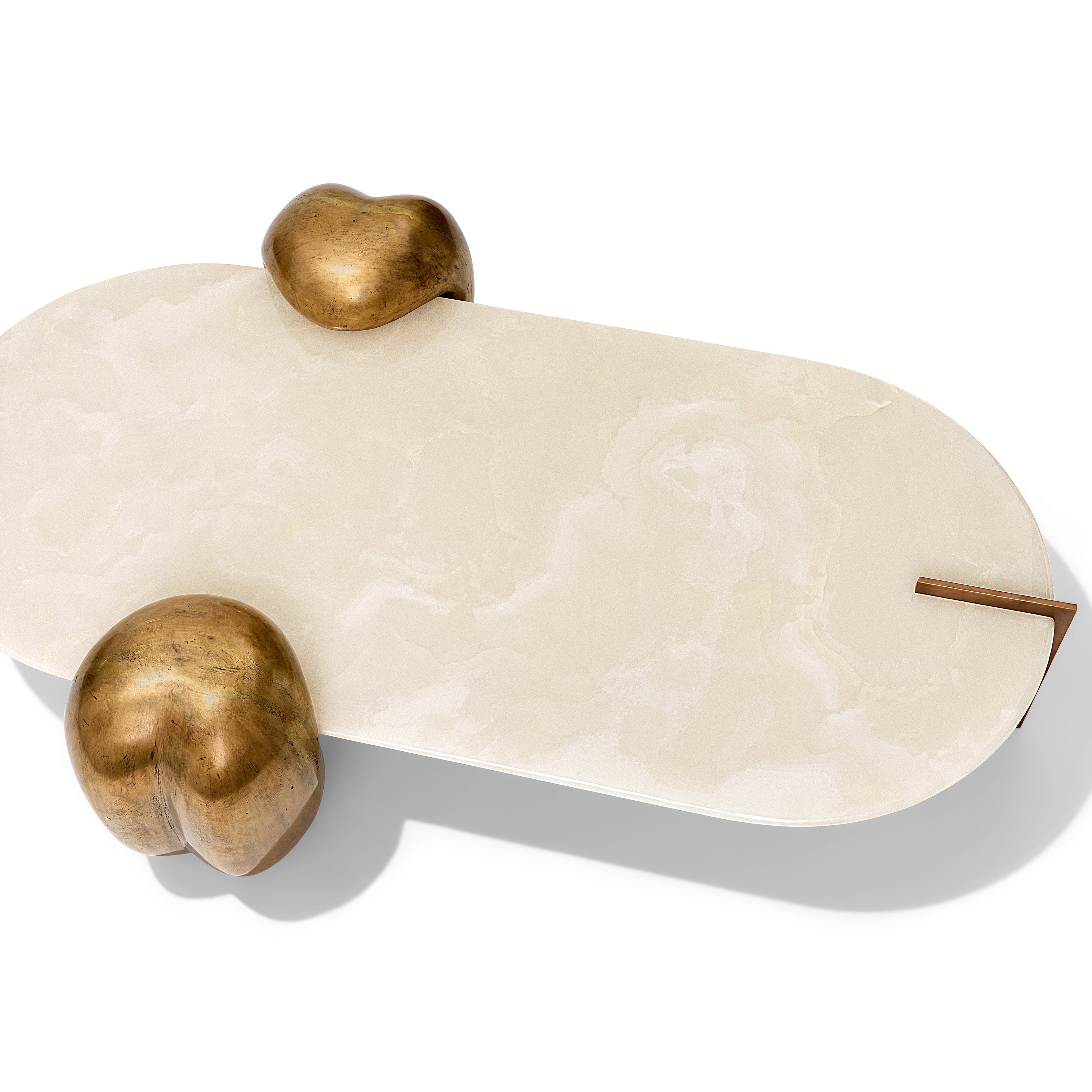 CANDY ELIPTICAL COFFEE TABLE