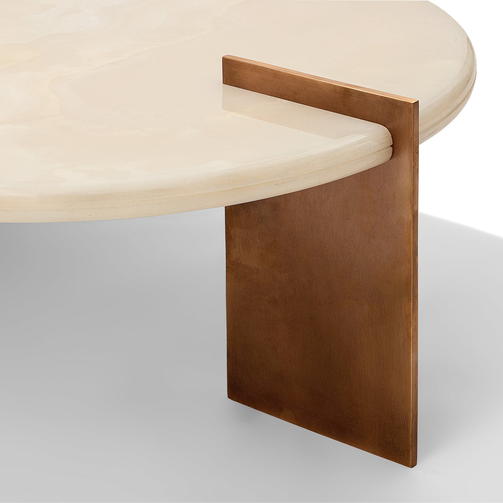 CANDY ELIPTICAL COFFEE TABLE