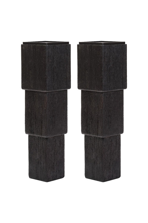 07313 SIDE TABLE BLACK OAK
