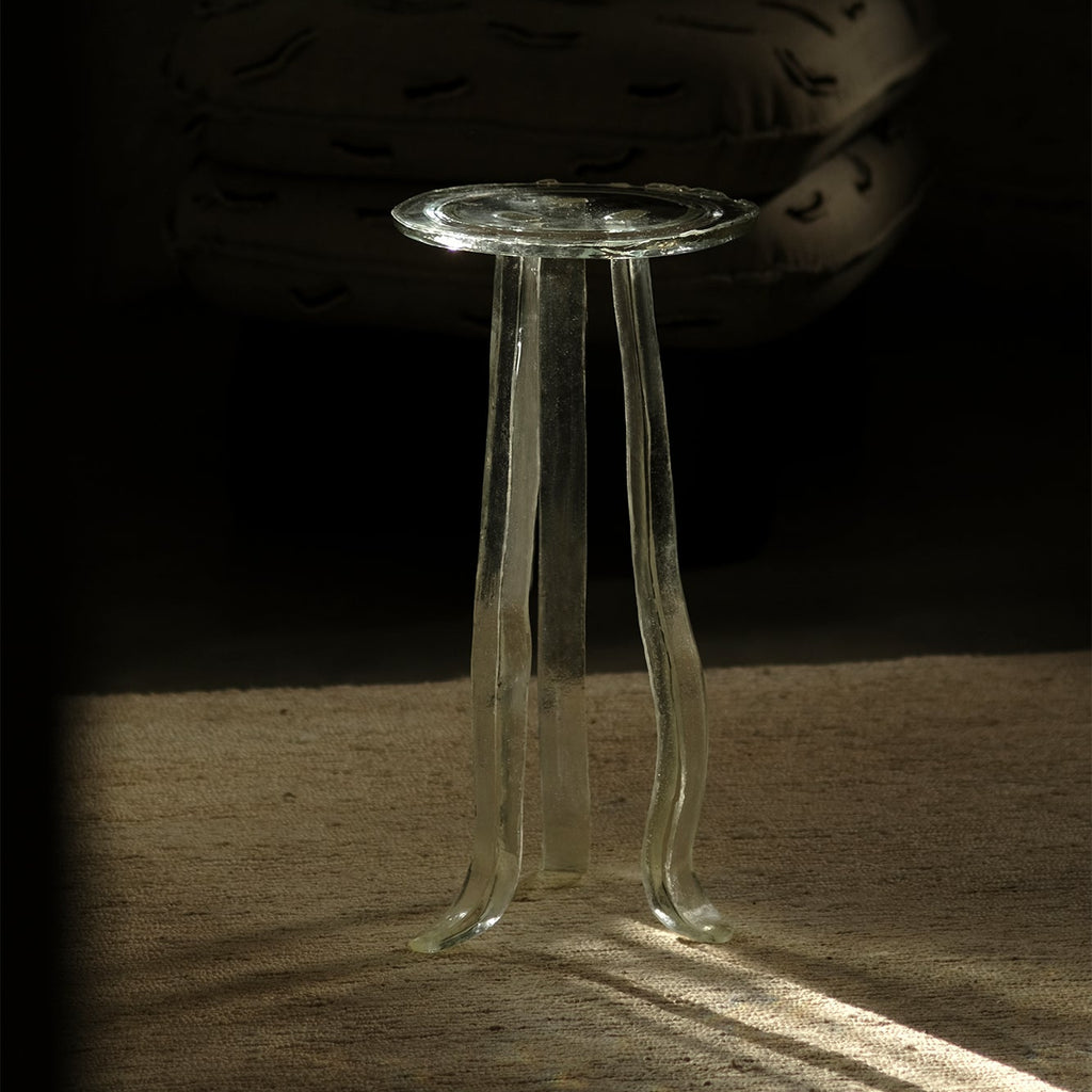 LUNG 1.O TRANSPARENT SIDE TABLE